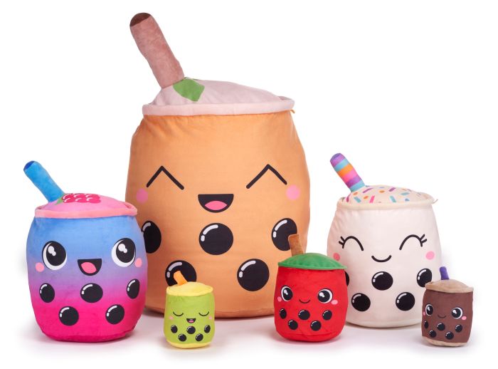 (Mis 7) BUBBLE TEA Peluche 46cm 6ass…x6